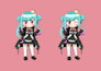 draw a cute chibi character in anime style for you